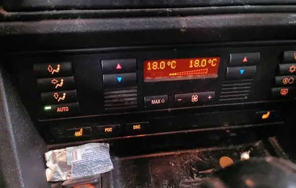 BMW 5 E39 Climate control unit 6927895 01854919 900251390000
