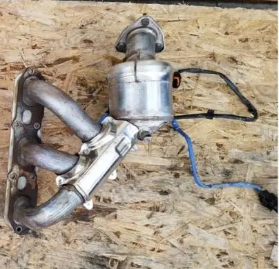 Porsche Boxster 987 Catalyst/FAP/DPF particulate filter 