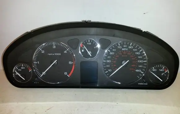 Peugeot 407 Speedometer (instrument cluster) 9658138380 A2C53106697