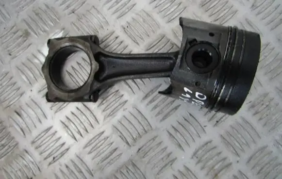 Piston with connecting rod