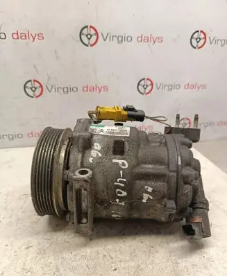 Peugeot 407 Air conditioning (A/C) compressor (pump) 9656572680 03872311561