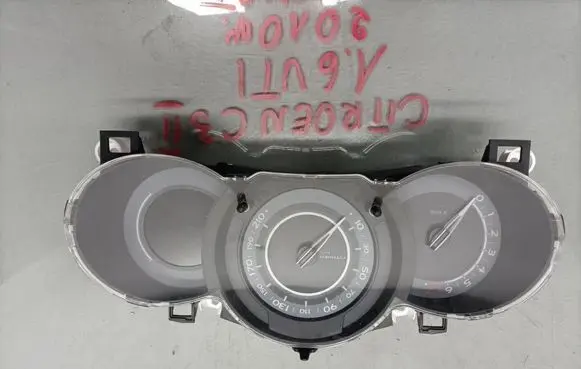 Citroen C3 Speedometer (instrument cluster) 96665881XT