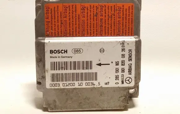 Mercedes-Benz CLK A208 C208 Airbag control unit/module 0018200826 0285001165