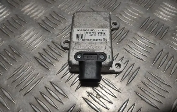 Peugeot 307 ESP acceleration yaw rate sensor 9645884180 13665706 448801002007