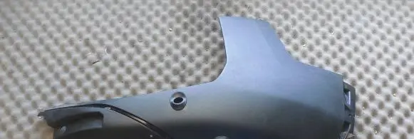 Peugeot 3008 II Front bumper corner part panel trim 9810869977