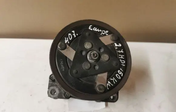 Peugeot 407 Air conditioning (A/C) compressor (pump) 9656572380 04826509561 R134A