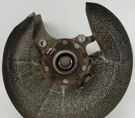 Audi A8 S8 D3 4E Rear wheel hub spindle/knuckle 