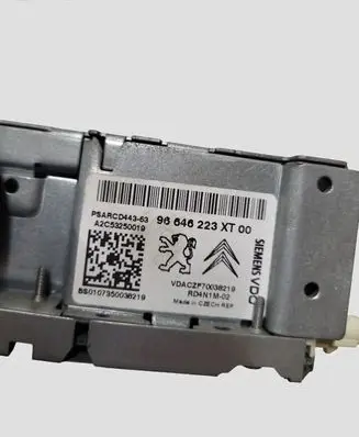 Citroen C4 Grand Picasso Radio/CD/DVD/GPS head unit 96646223 DC14670 A2C53250019