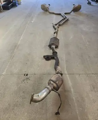 Audi A6 S6 C6 4F Muffler/silencer 