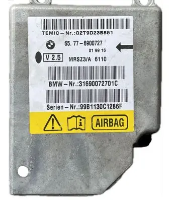 BMW 5 E39 Airbag control unit/module 65776900727 6900727 31690072701C