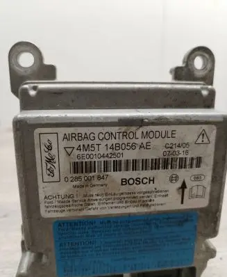 Ford Focus C-MAX Airbag control unit/module 4M5T14B056AE 6E0010442501 0285001847