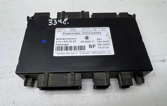 Mercedes-Benz E W211 Seat control module A2118705026 05022317
