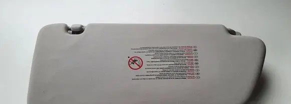 Peugeot 3008 I Sun visor