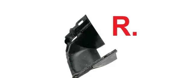 Intercooler air guide/duct channel
