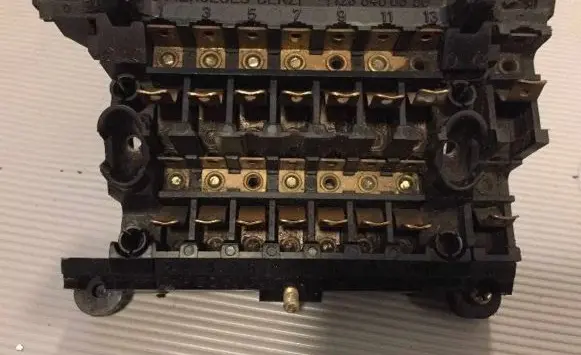 Mercedes-Benz W123 Fuse box set 1235400650