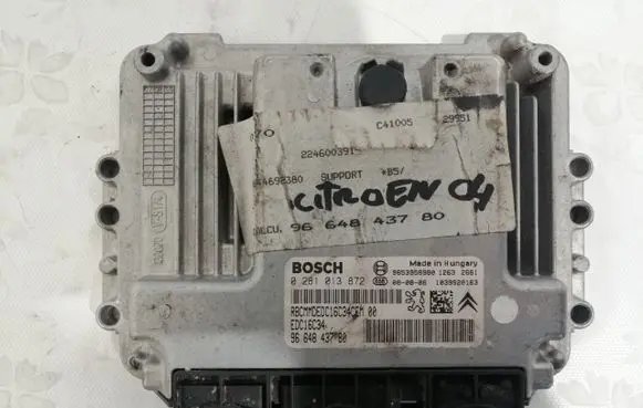 Citroen C4 I Picasso Engine control unit/module RBCMMDEDC16C34CEM 9664843780 EDC16C34