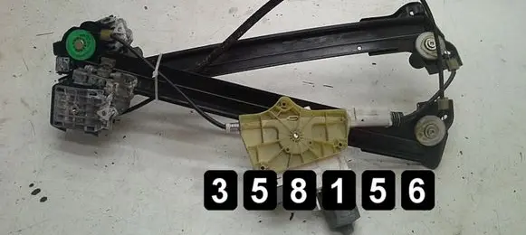 Citroen C6 Front door window regulator with motor 9650386580