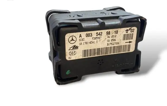 Mercedes-Benz C W203 ESP acceleration yaw rate sensor A0035429818 BU75G27QS6 10170103413