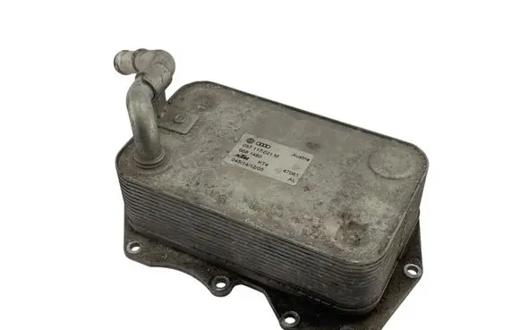 Audi A8 S8 D3 4E Engine oil radiator 057117021M