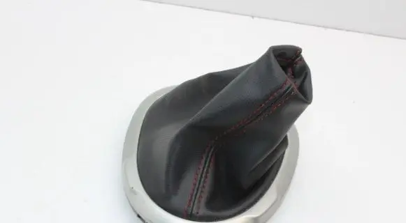 Nissan Juke I F15 Gear lever shifter trim leather/knob 969TV00A04
