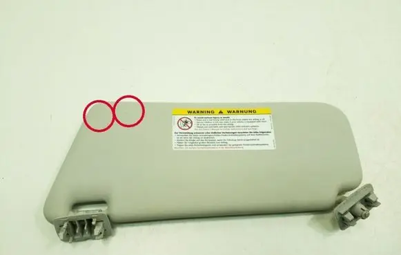 Mercedes-Benz B W245 Sun visor A1698100410