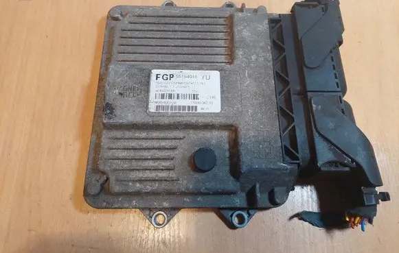 Opel Combo C Engine control unit/module ECU 55194018 MJD6J0.C6 HW01D