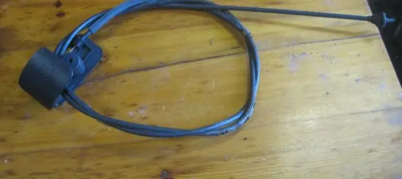 Smart ForFour I Engine bonnet/hood lock release cable A4548800020