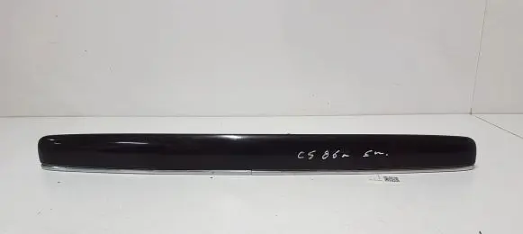 Trunk door license plate light bar
