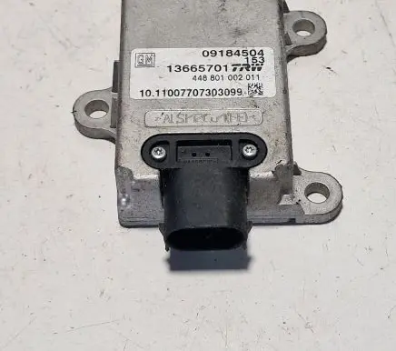 Opel Vectra C ESP acceleration yaw rate sensor 09184504 448801002011 13665701