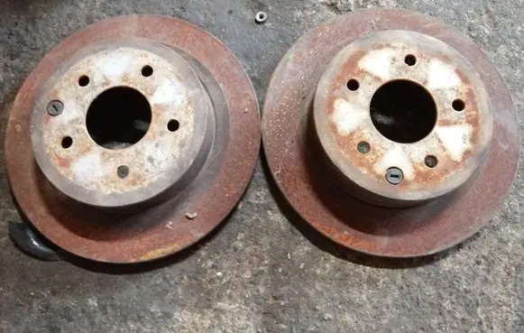 Nissan X-Trail T31 Rear brake disc