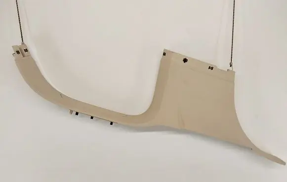 Volkswagen Touareg II Front sill trim cover 7P0853369E