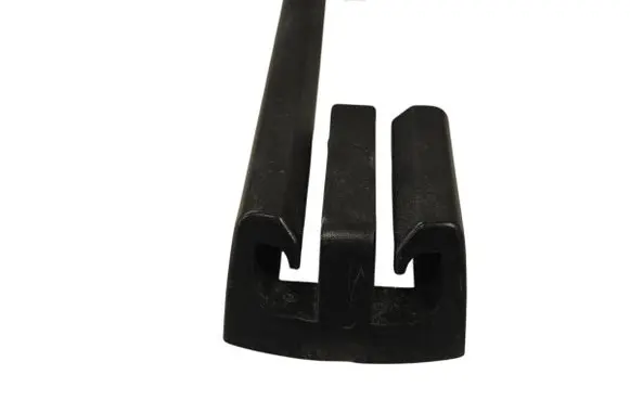 Front passenger seat rail trim