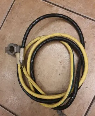 GAZ 24-10 Positive cable (battery) GAZZELL