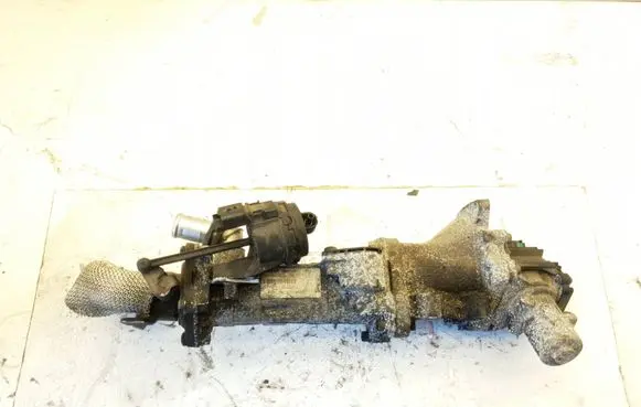 Jaguar XF X250 EGR valve cooler U95400030507 57491