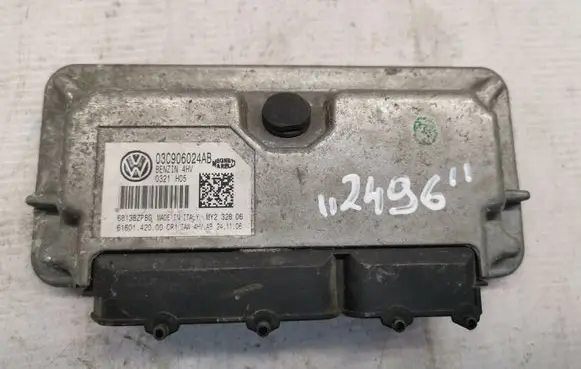 Skoda Fabia Mk1 (6Y) Engine control unit/module 03C906024AB 68T3BZPBG 6160142000