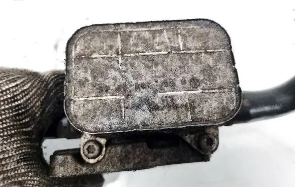 Engine oil radiator