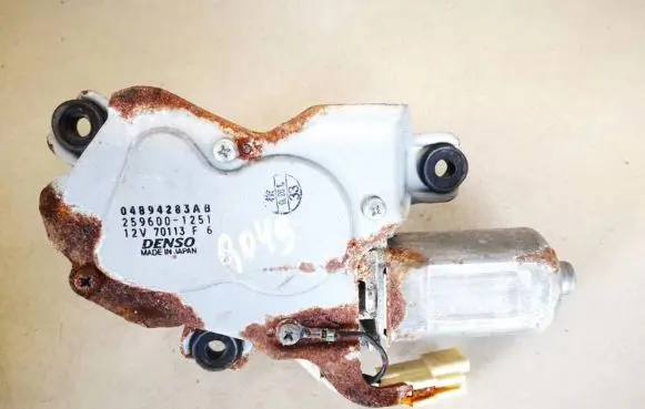 Rear window wiper motor