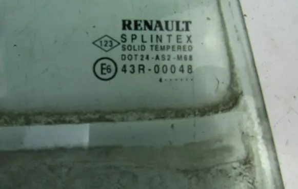 Renault Scenic II - Grand scenic II Rear door window glass 0218OML