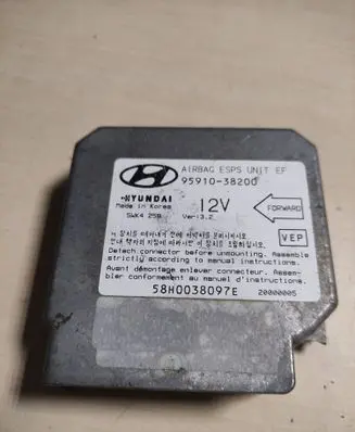 Hyundai Sonata Airbag control unit/module 9591038200