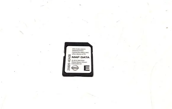 Nissan Qashqai Navigation maps CD/DVD 259204EA0B 8618006501