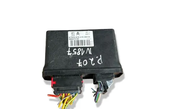 Peugeot 207 CC Sunroof control unit/module 9666270180
