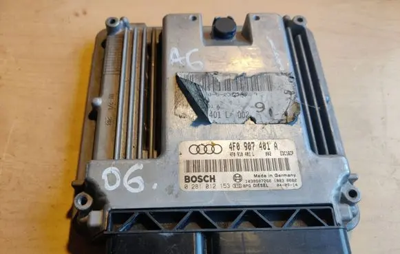 Audi A6 S6 C6 4F Engine control unit/module 4F0907401A 4F0910401L 0281012153