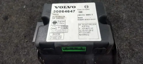 Volvo S40, V40 Immobilizer control unit/module 30864647 30862223