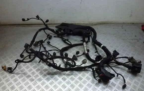 Jaguar XF X250 Engine installation wiring loom 9X236L091AB