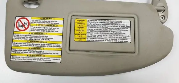 Ford Focus Sun visor 3U5A-B00014-KA