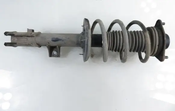 Front shock absorber with coil spring