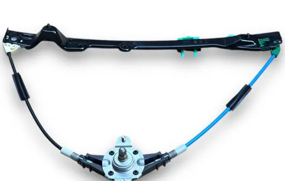 Fiat Punto (199) Front door window regulator with motor 46536309