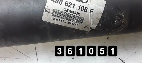 Audi A6 S6 C5 4B Drive shaft (set) 2500TDI AUTOMAT 4B0521106F