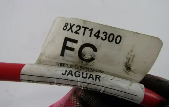 Jaguar XF Positive cable (battery) 8X2T14300