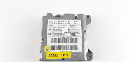 Citroen C4 II Airbag control unit/module 9675027180